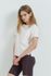 Cielcoco CLWT8110 T-shirt de sport basique pour femme à manches courtes en Sorona, coupe semi-courte Rose craie Fabriqué en Corée